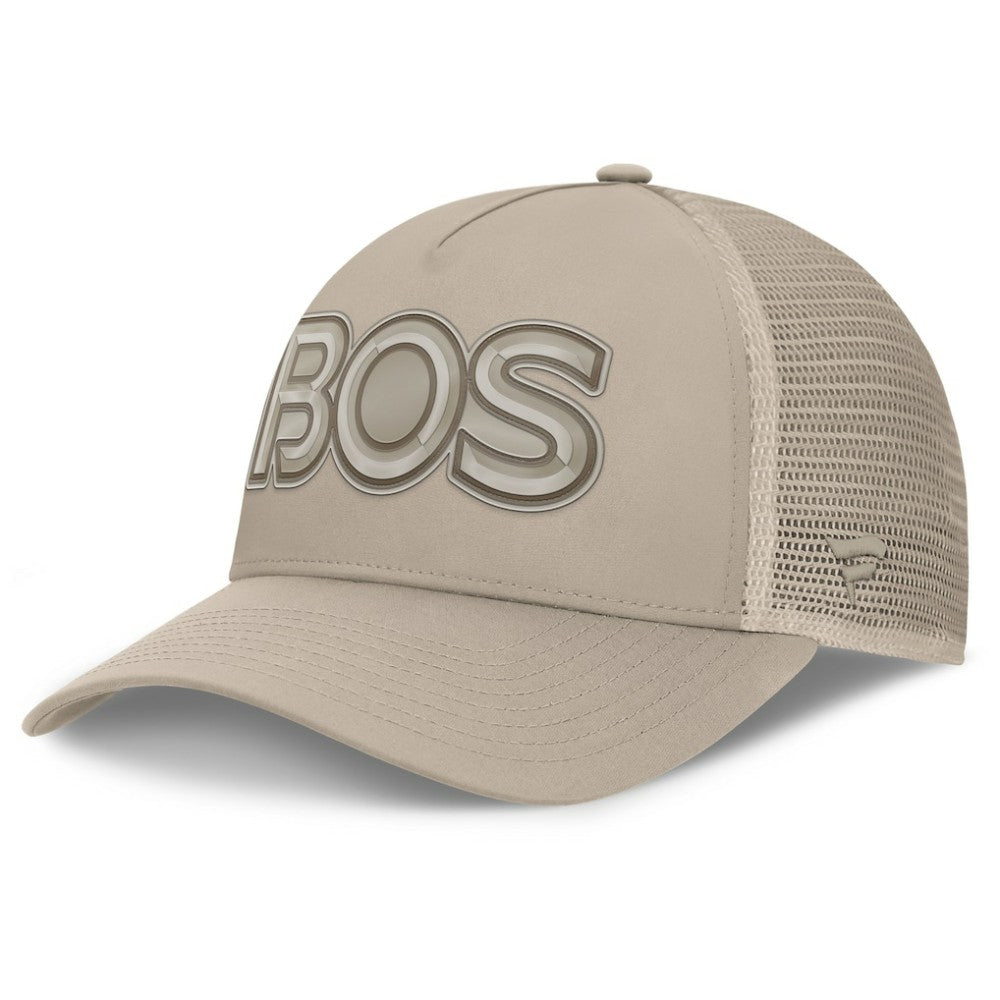 Boston Bruins Fanatics Women's Authentic Pro Road Trucker Adjustable Hat - Tan | Fanatics Clearance