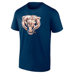 Chicago Bears Chrome Dimension T-Shirt - Navy - NFL