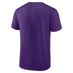 Minnesota Vikings Chrome Dimension T-Shirt - Purple - NFL