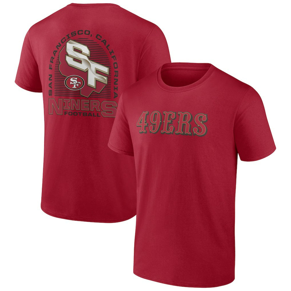 San Francisco 49ers Home Field Advantage T-Shirt - Scarlet - NFL