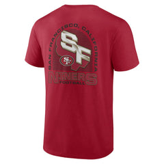 San Francisco 49ers Home Field Advantage T-Shirt - Scarlet - NFL