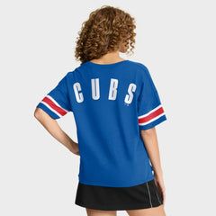 Chicago Cubs Fanatics Women's Curl Route T-Shirt Online