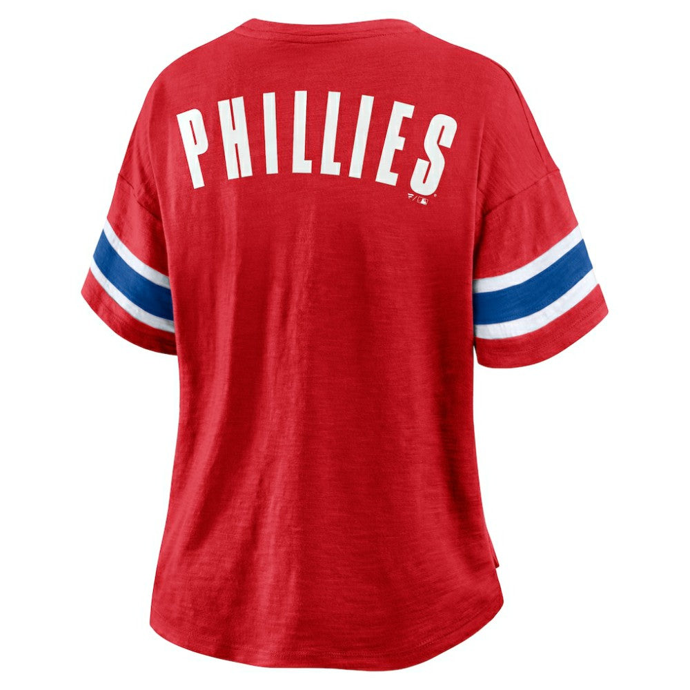 Philadelphia Phillies Fanatics Women's Curl Route T-Shirt Near Me