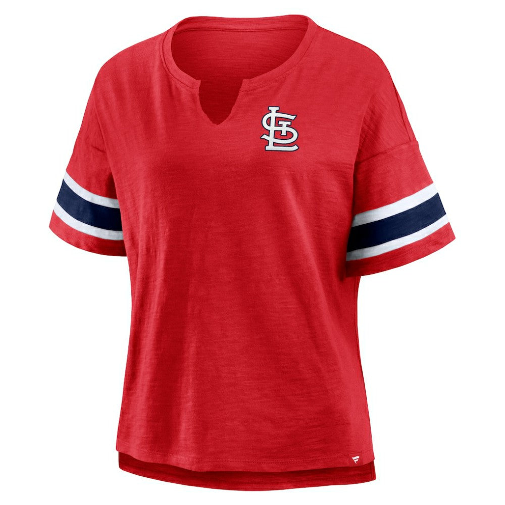 St. Louis Cardinals Fanatics Women's Curl Route T-Shirt Sale