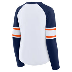 Houston Astros Fanatics Women's Blitz Package Raglan Lace-Up V-Neck Long Sleeve T-Shirt Discount