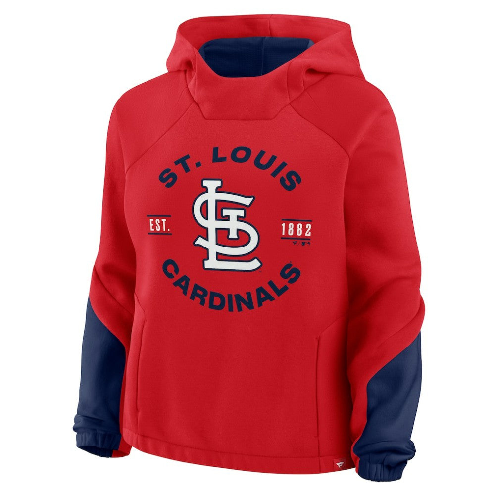 St. Louis Cardinals Fanatics Women's Oversized Time to Win Pullover Hoodie Online