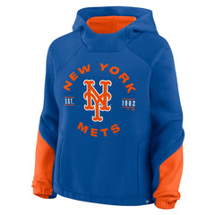 New York Mets Fanatics Women's Oversized Time to Win Pullover Hoodie Sale