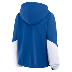 Los Angeles Dodgers Fanatics Women's Oversized Time to Win Pullover Hoodie Outlet