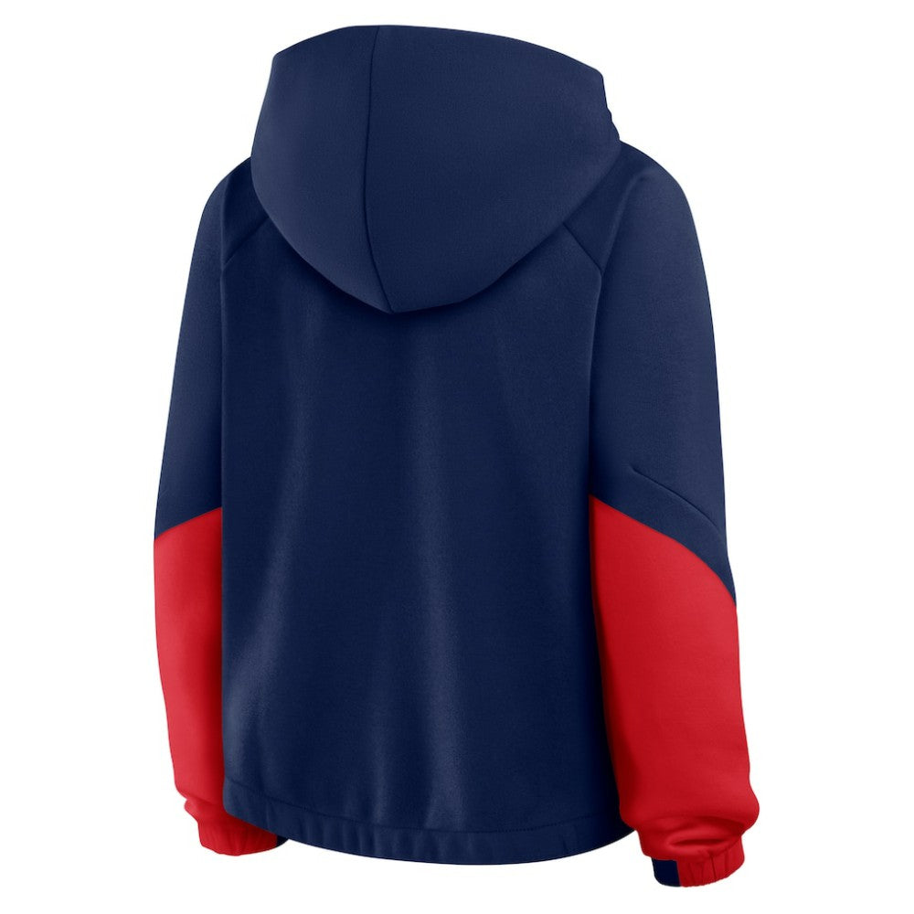 Atlanta Braves Fanatics Women's Oversized Time to Win Pullover Hoodie Near Me