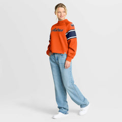 Houston Astros Fanatics Women's Oversized Toss Sweep Raglan Pullover Sweatshirt Near Me