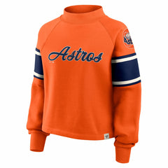 Houston Astros Fanatics Women's Oversized Toss Sweep Raglan Pullover Sweatshirt Near Me