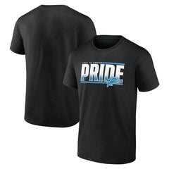Detroit Lions One Pride T-Shirt - Black - NFL