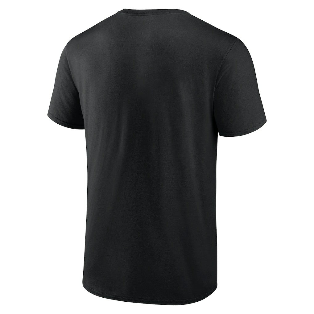 Baltimore Ravens Retro Gridiron T-Shirt - Black - NFL