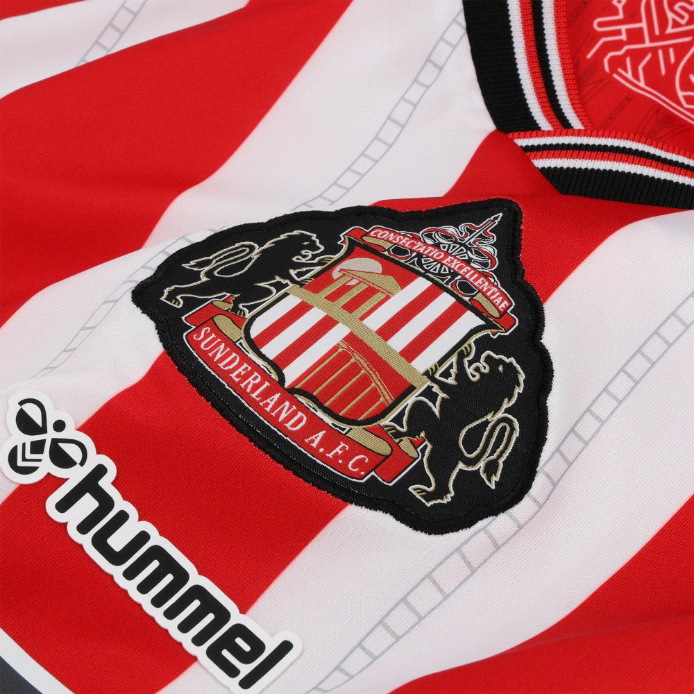 Sunderland Hummel Home Shirt 2025-26 Unsponsored