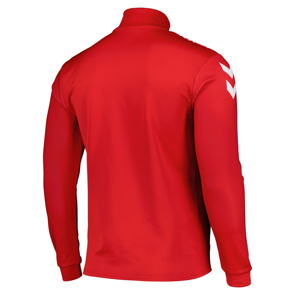 Sunderland Hummel Home Pre-Match Half Zip Red