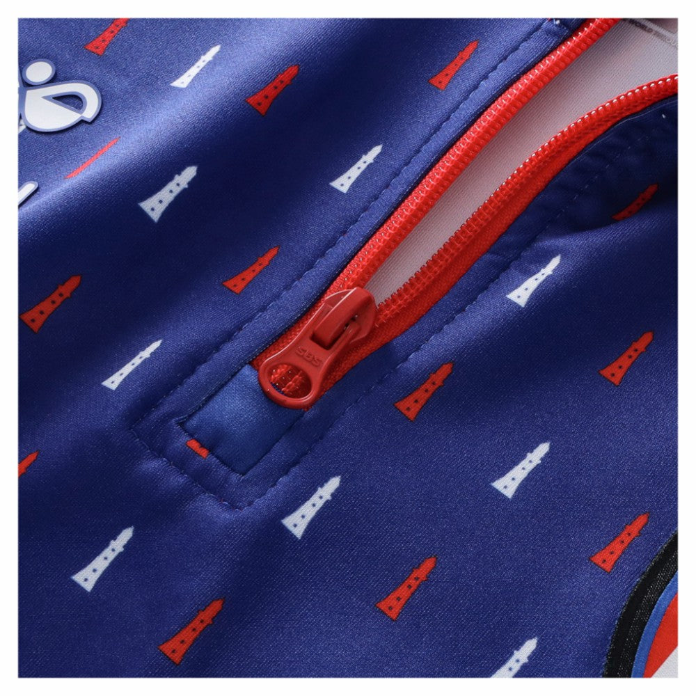 Sunderland Hummel Away Pre-Match Half Zip Blue