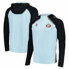Sunderland Hummel Training Hoodie Blue