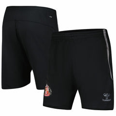 Sunderland Hummel Training Shorts / Black / Kids