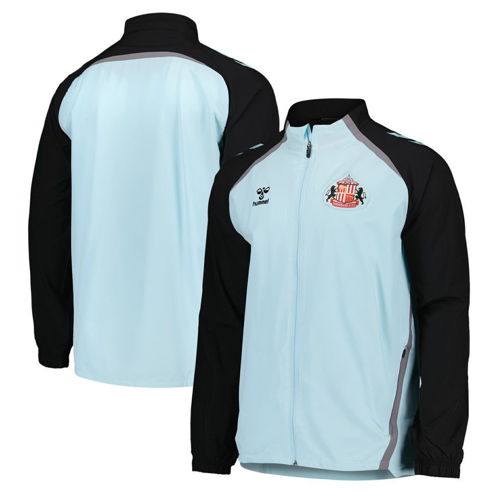 Sunderland Hummel Training Woven Jacket Blue