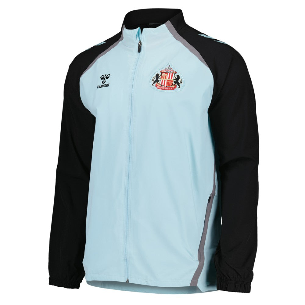 Sunderland Hummel Training Woven Jacket Blue