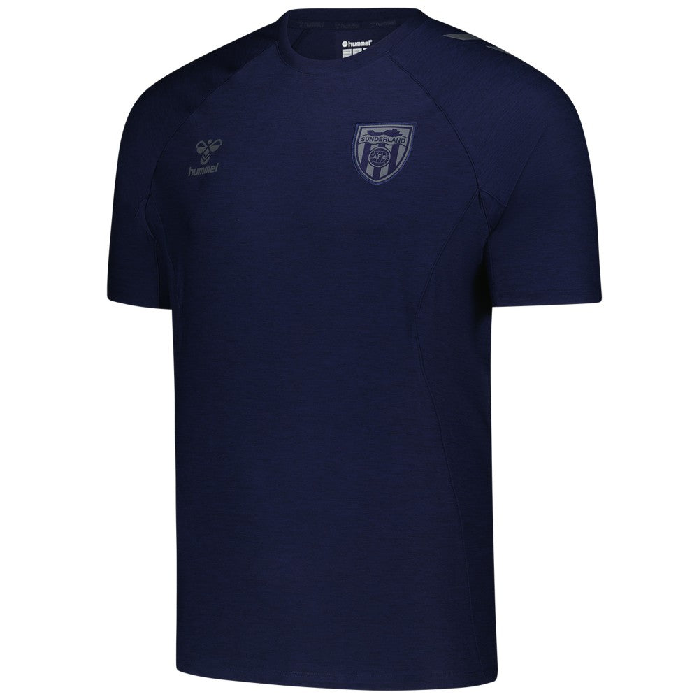 Sunderland Hummel Travel T-Shirt Navy