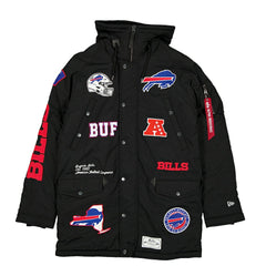 Buffalo Bills New Era x Alpha Industries N-3B Altitude Full-Zip Parka - Black - NFL