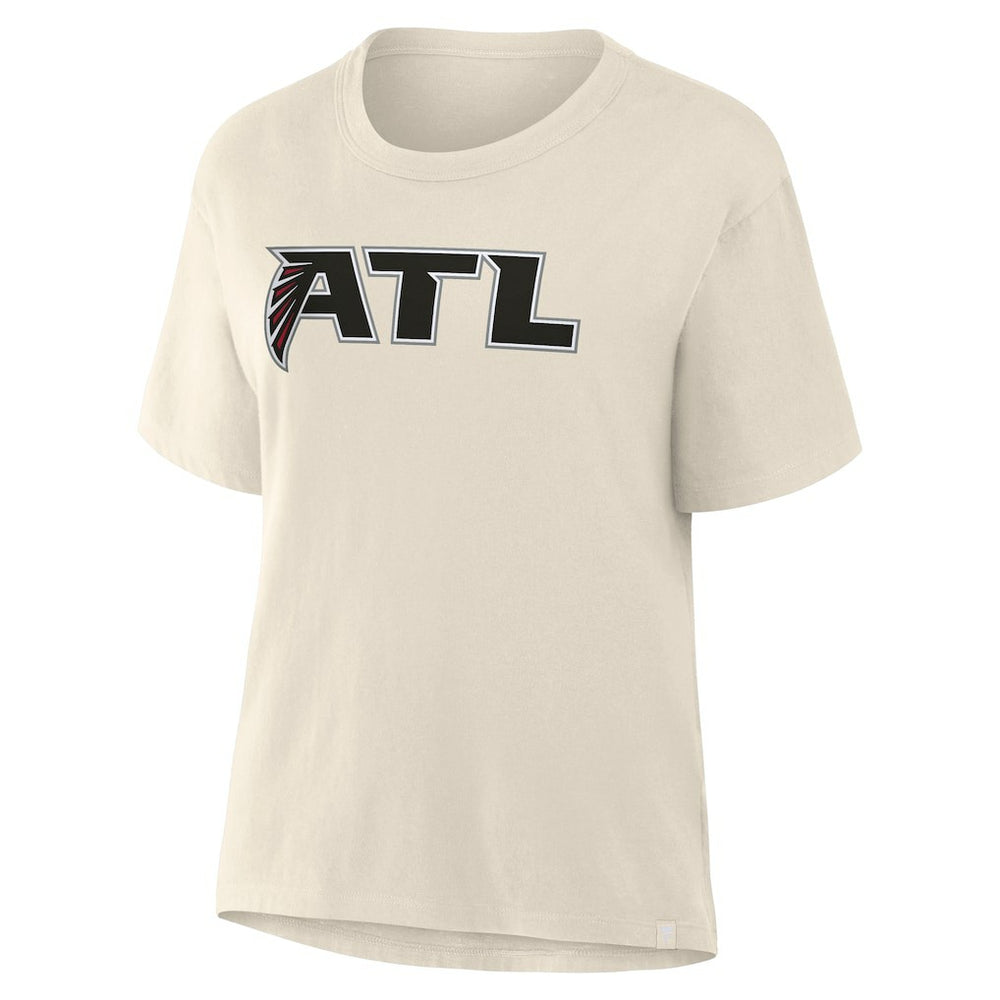 Atlanta Falcons Women's Dove Legacy T-Shirt - Cream - Fanatics