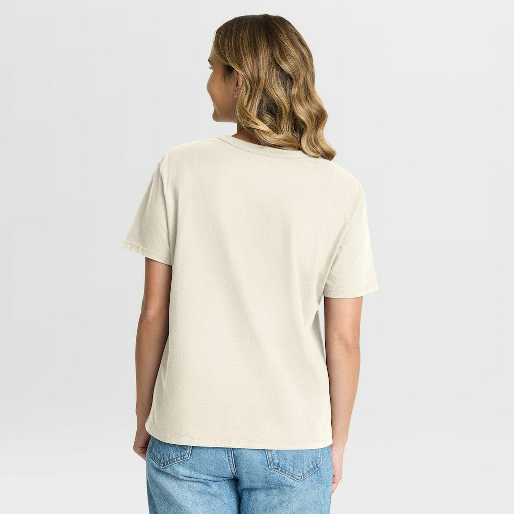 Baltimore Ravens Women's Dove Legacy T-Shirt - Cream - Fanatics