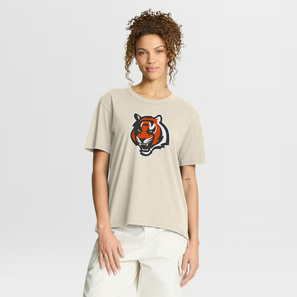 Cincinnati Bengals Women's Dove Legacy T-Shirt - Cream - Fanatics