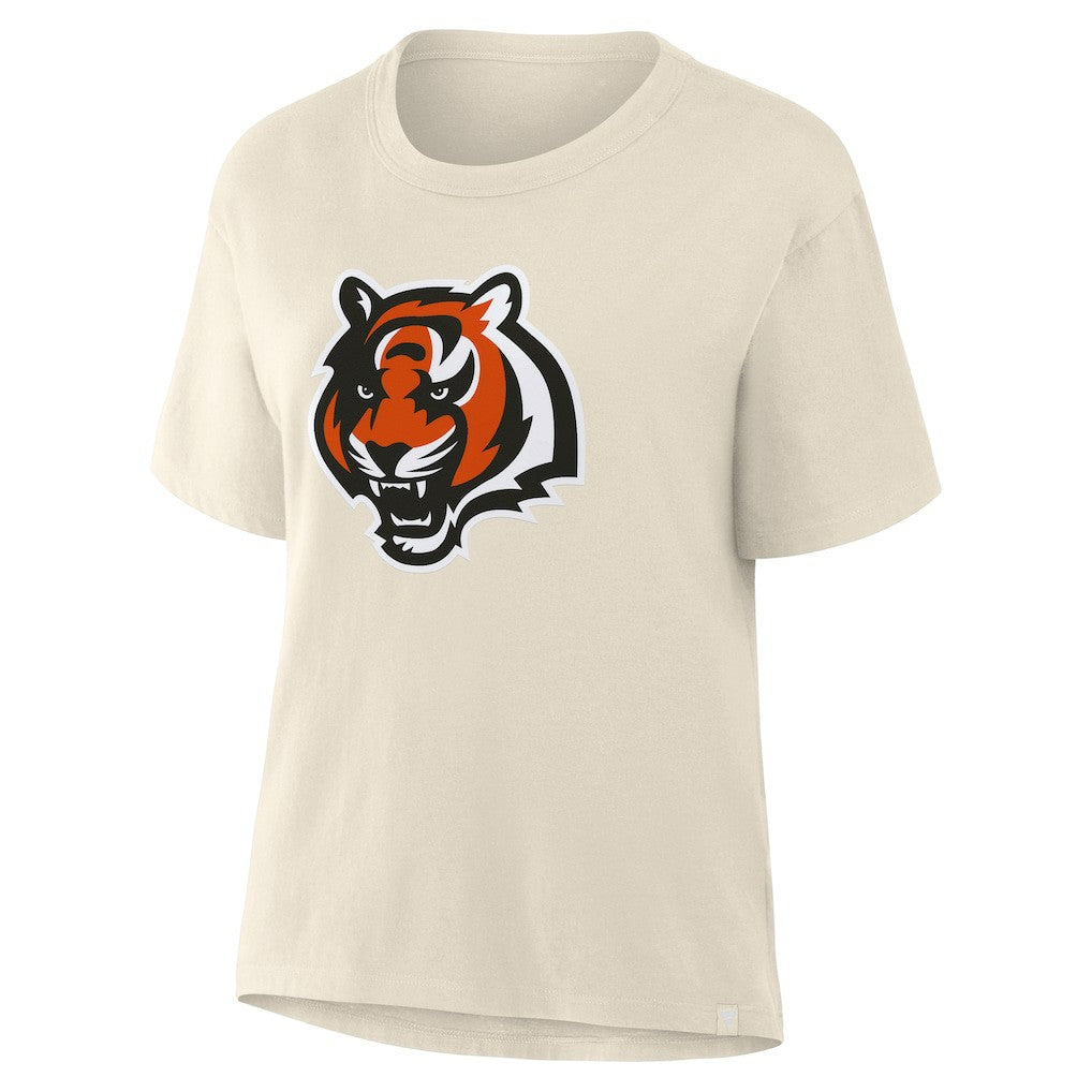 Cincinnati Bengals Women's Dove Legacy T-Shirt - Cream - Fanatics