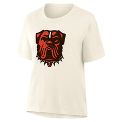 Cleveland Browns Women's Dove Legacy T-Shirt - Cream - Fanatics