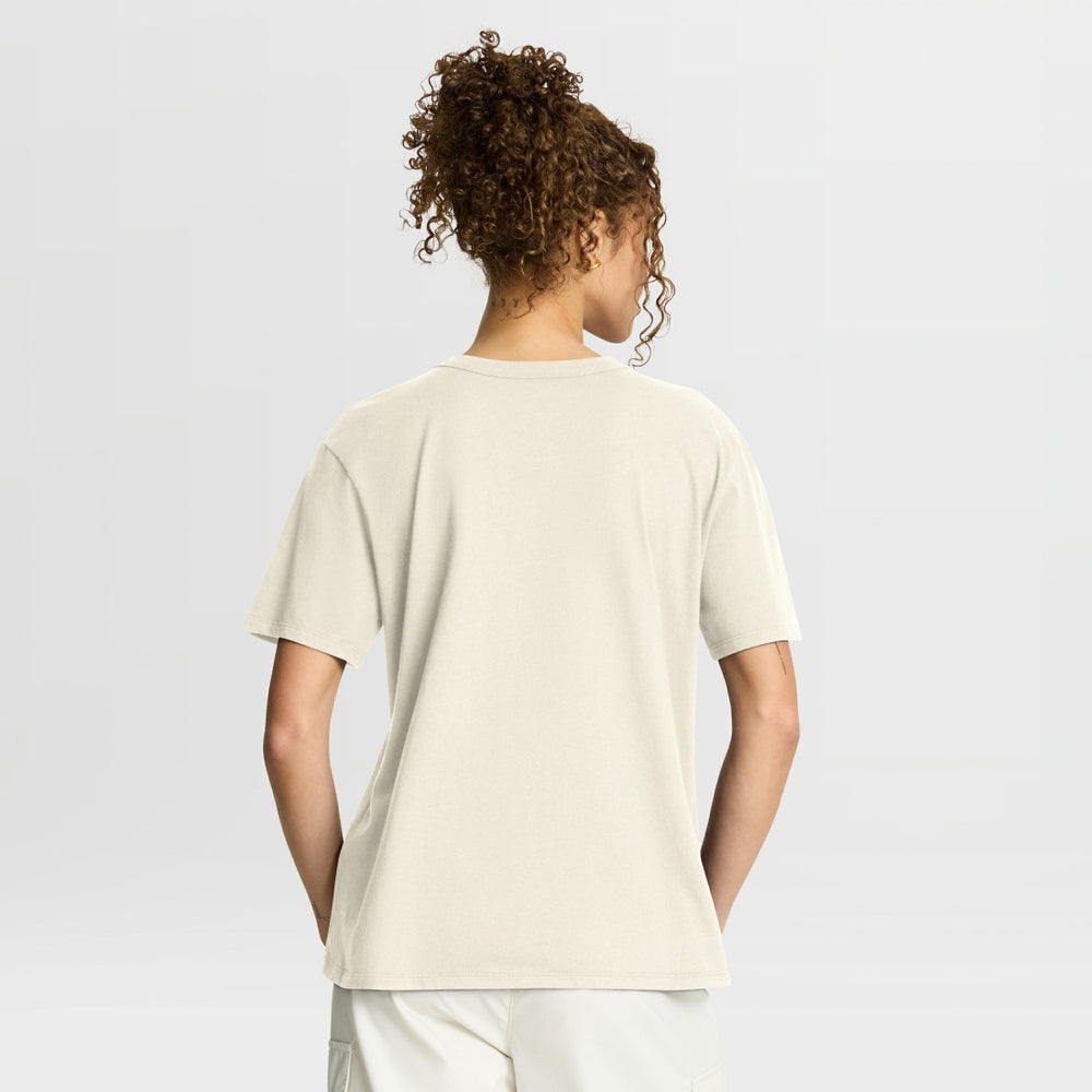 Detroit Lions Women's Dove Legacy T-Shirt - Cream - Fanatics