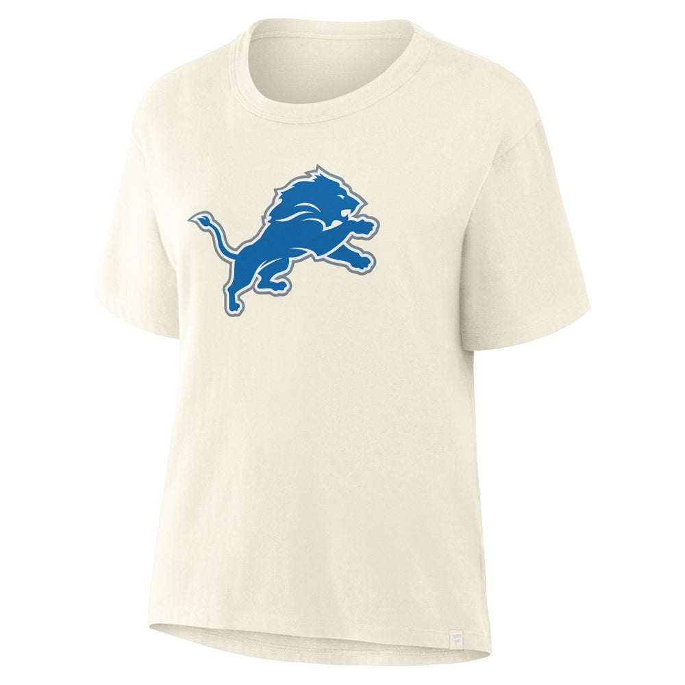 Detroit Lions Women's Dove Legacy T-Shirt - Cream - Fanatics
