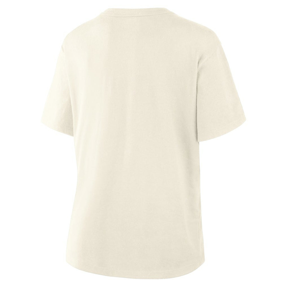 Minnesota Vikings Women's Dove Legacy T-Shirt - Cream - Fanatics