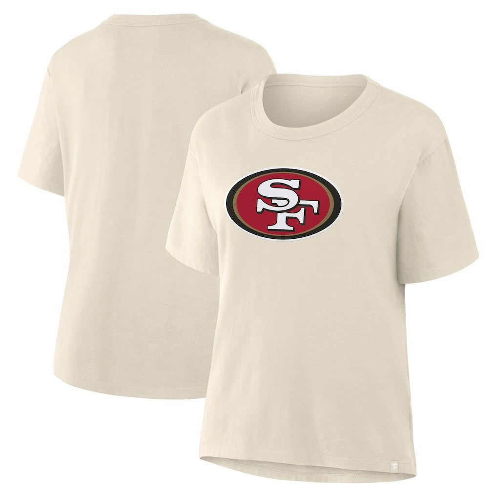 San Francisco 49ers Women's Dove Legacy T-Shirt - Cream - Fanatics