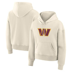 Washington Commanders Women's Dove Legacy Pullover Hoodie - Cream - Fanatics