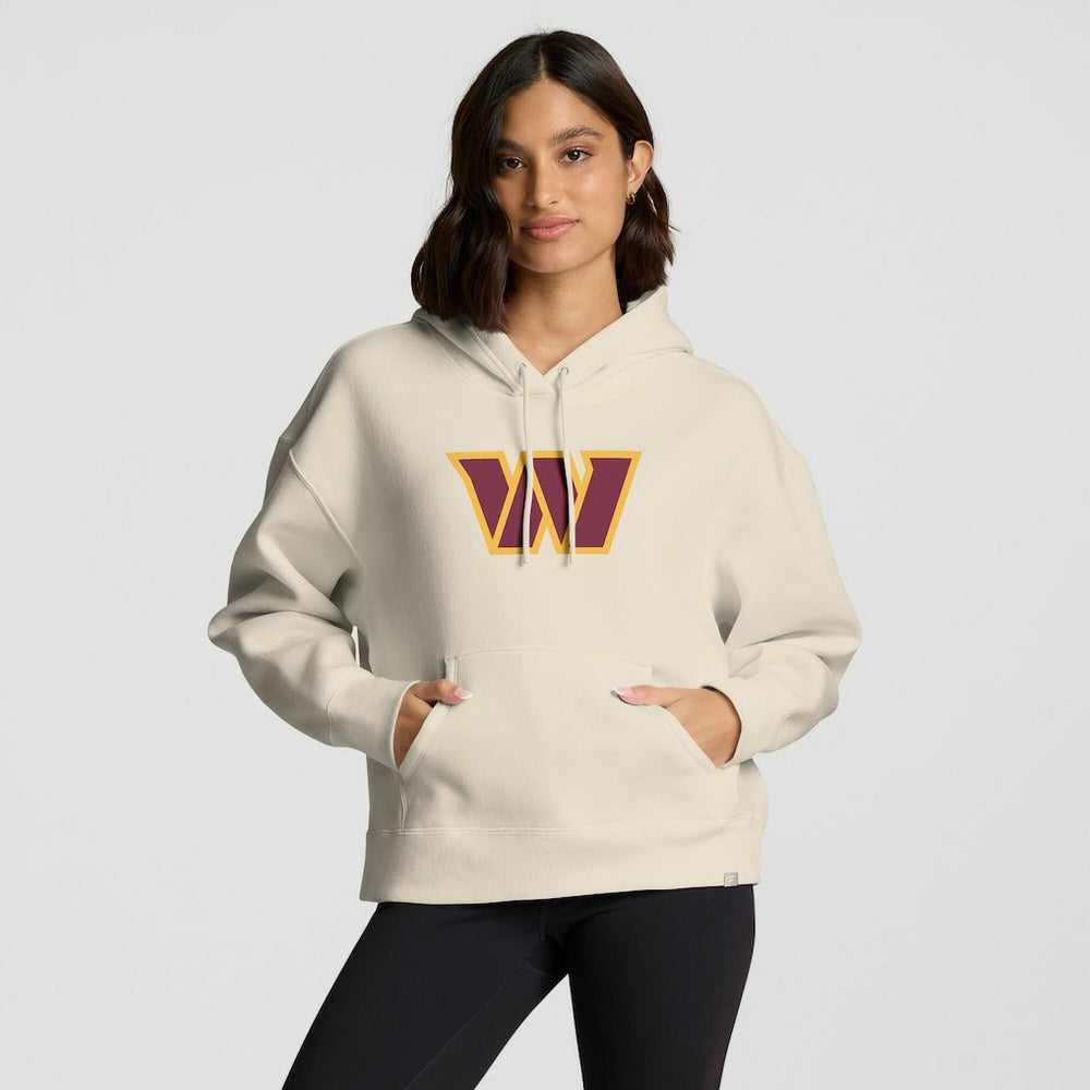 Washington Commanders Women's Dove Legacy Pullover Hoodie - Cream - Fanatics