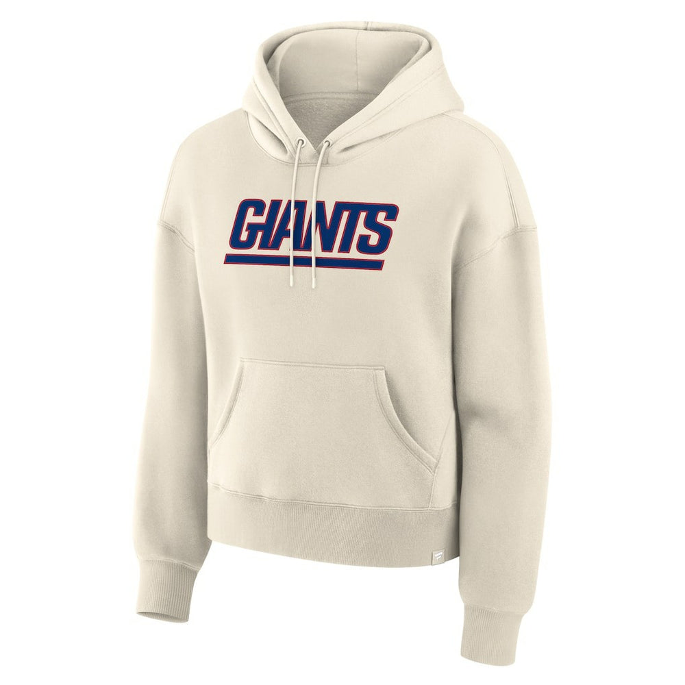 New York Giants Women's Dove Legacy Pullover Hoodie - Cream - Fanatics