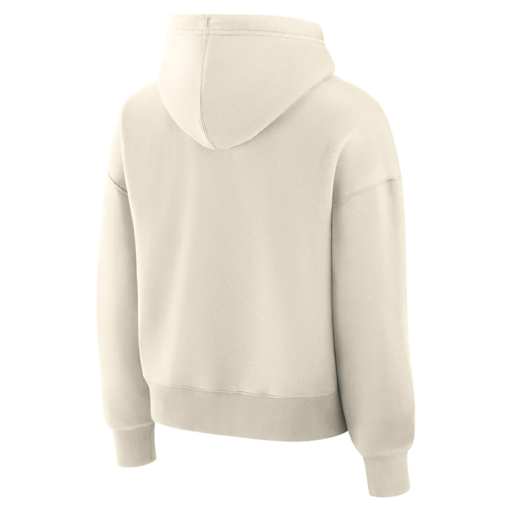 Denver Broncos Women's Dove Legacy Pullover Hoodie - Cream - Fanatics