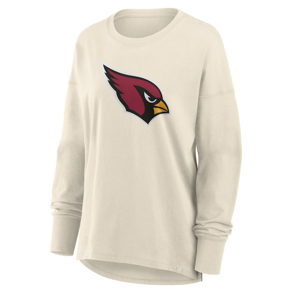 Arizona Cardinals Women's Dove Legacy Long Sleeve T-Shirt - Cream - Fanatics