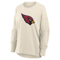 Arizona Cardinals Women's Dove Legacy Long Sleeve T-Shirt - Cream - Fanatics