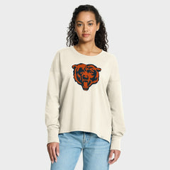 Chicago Bears Women's Dove Legacy Long Sleeve T-Shirt - Cream - Fanatics