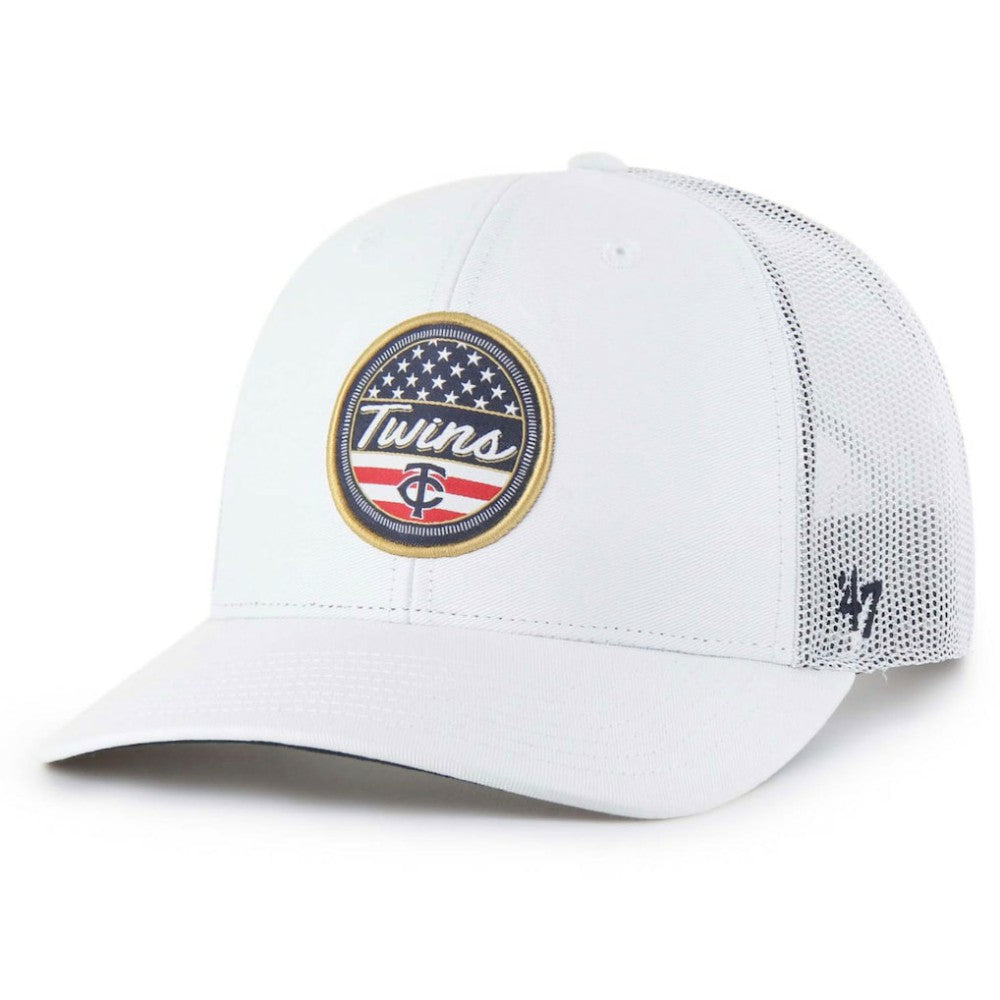 Minnesota Twins '47 Homage Adjustable Trucker Hat Outlet