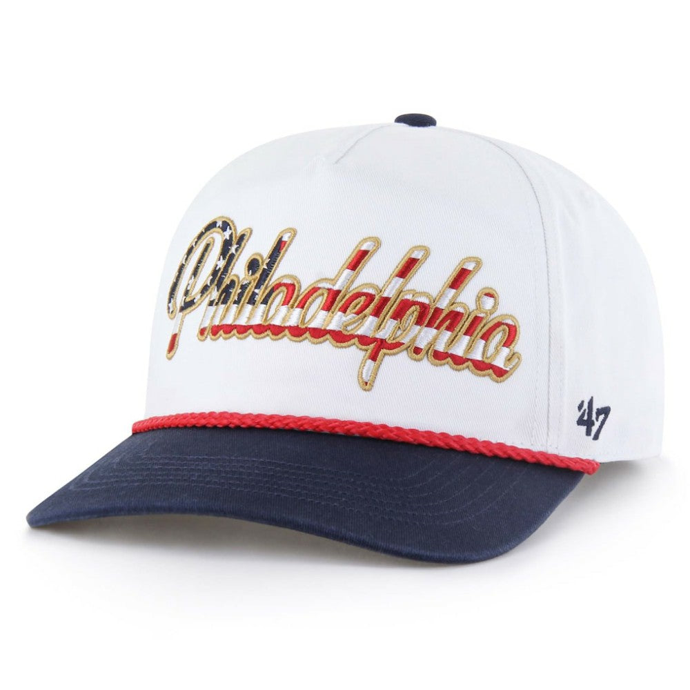 Philadelphia Phillies '47 Patriotic Overhand Hitch Adjustable Hat Sale