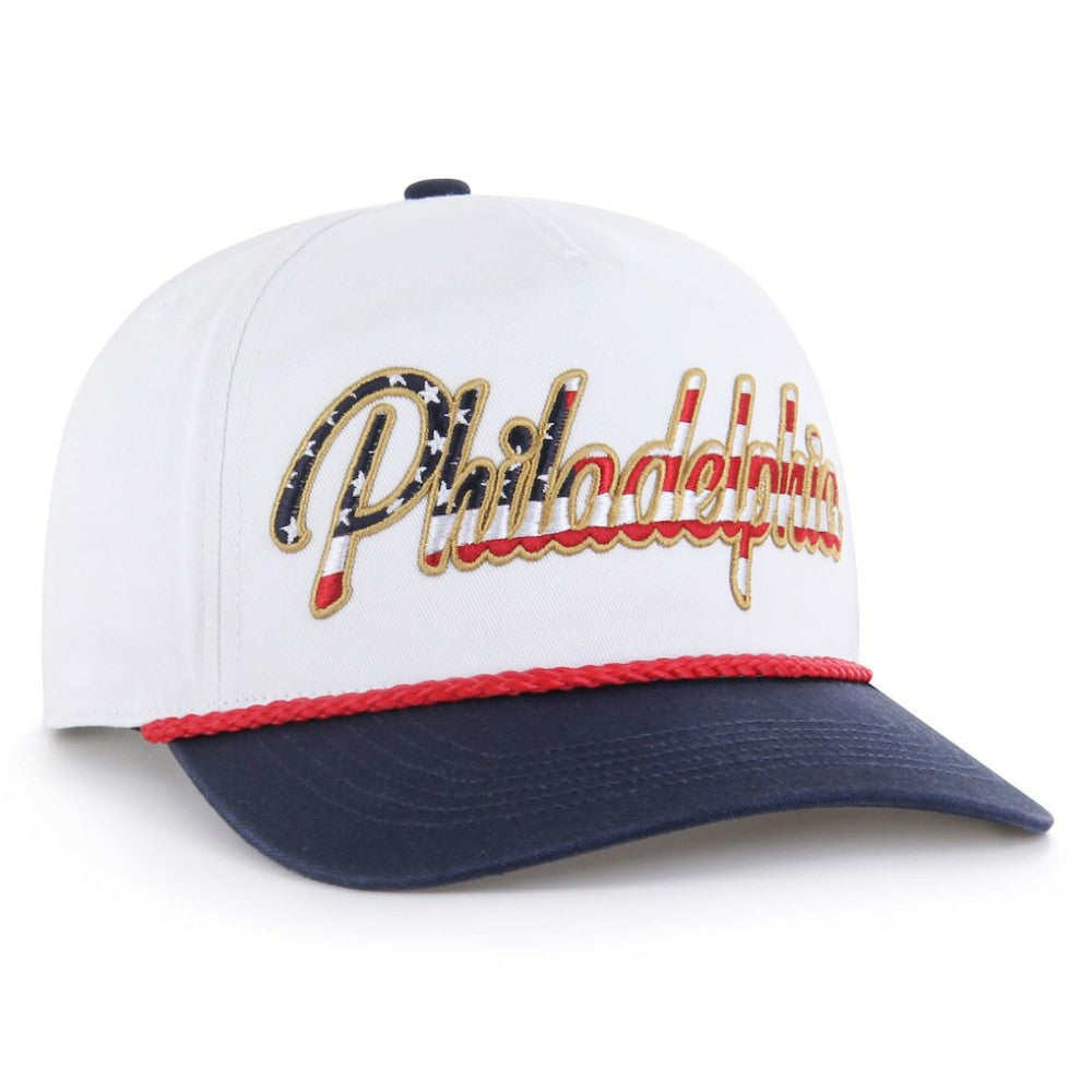 Philadelphia Phillies '47 Patriotic Overhand Hitch Adjustable Hat Sale