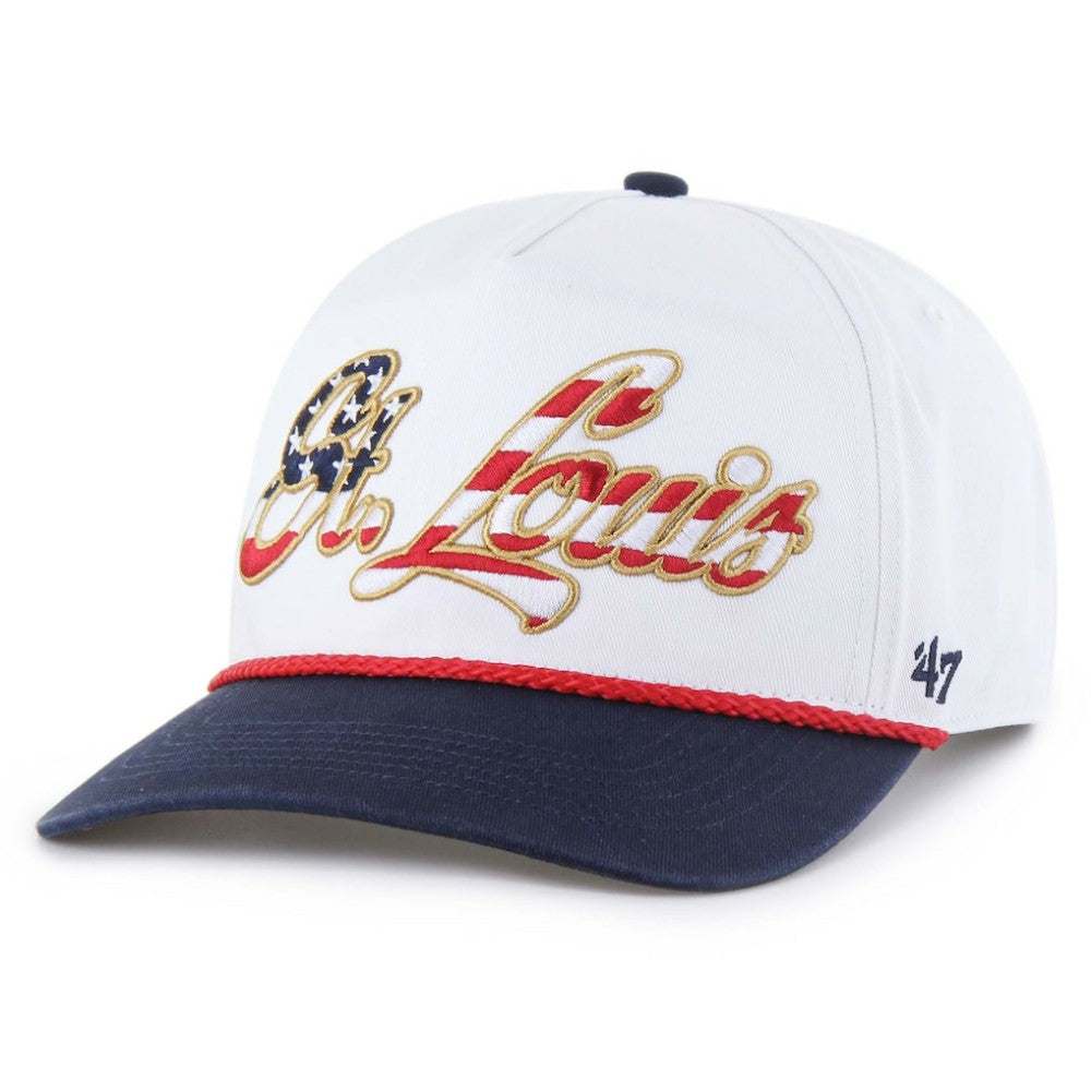 St. Louis Cardinals '47 Patriotic Overhand Hitch Adjustable Hat Outlet
