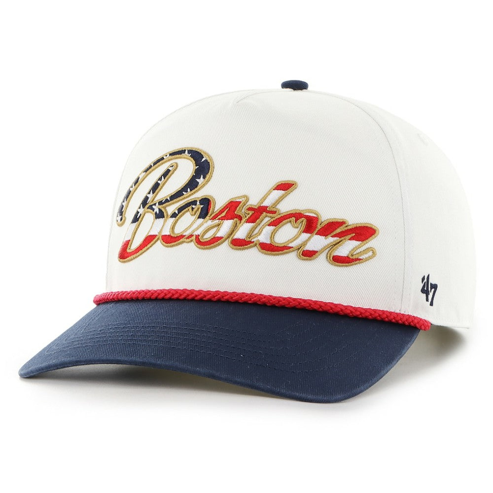 Boston Red Sox '47 Patriotic Overhand Hitch Adjustable Hat Online