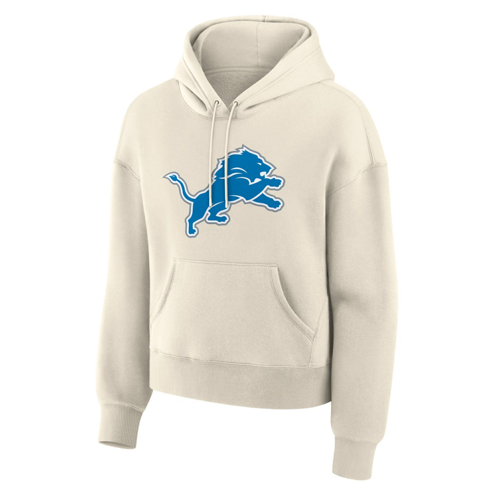 Detroit Lions Women's Dove Legacy Pullover Hoodie - Cream - Fanatics