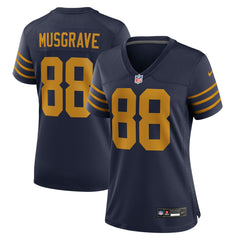 Luke Musgrave Green Bay Packers Women's The 1923 Classic Game Jersey - Navy - Nike