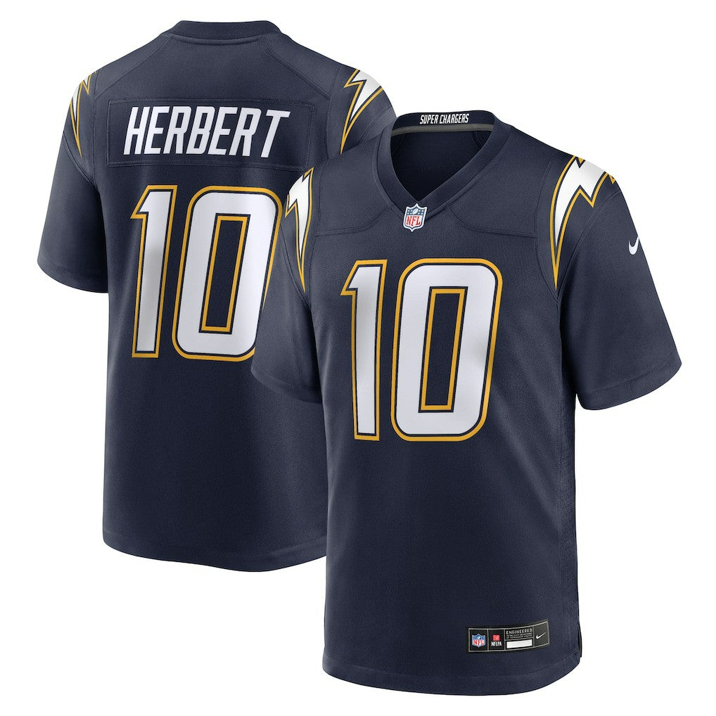 Justin Herbert Los Angeles Chargers Alternate Super Chargers Game Player Jersey - Navy - Nike